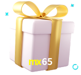 Receba seus bônus de boas-vindas no mx65